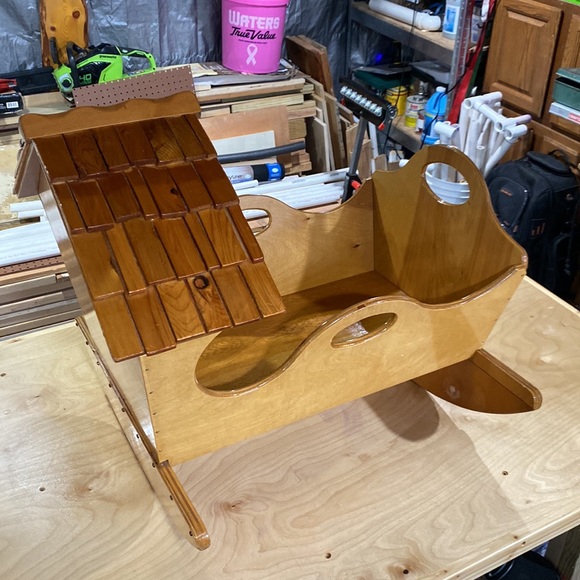 Wooden Baby Rocker - Picture 4 of 5